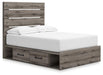 Graystorm Bed with Storage - Golden Home Furniture (Columbus, OH) - Multi Location