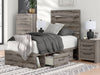 Graystorm Bed with Storage - Golden Home Furniture (Columbus, OH) - Multi Location