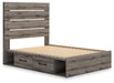 Graystorm Bed with Storage - Golden Home Furniture (Columbus, OH) - Multi Location
