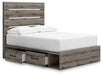 Graystorm Bed with Storage - Golden Home Furniture (Columbus, OH) - Multi Location