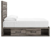 Graystorm Bed with Storage - Golden Home Furniture (Columbus, OH) - Multi Location