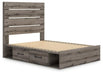 Graystorm Bed with Storage - Golden Home Furniture (Columbus, OH) - Multi Location