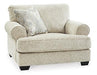 Monaghan Oversized Chair and Ottoman - Golden Home Furniture (Columbus, OH) - Multi Location