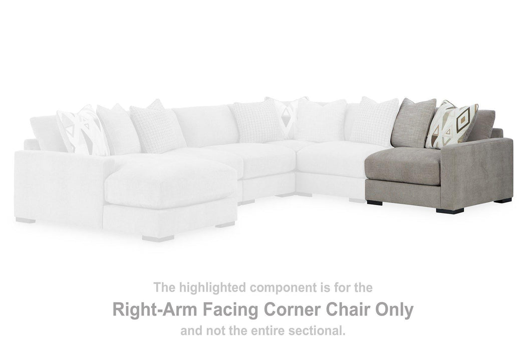 Aslan Court Sectional with Chaise - Golden Home Furniture 