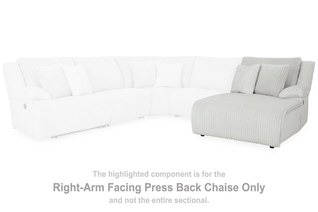 Top Tier Sectional Sofa Chaise - Golden Home Furniture 