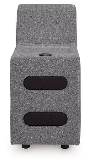 Modmax II Power Reclining Sectional with Audio Consoles - Golden Home Furniture 