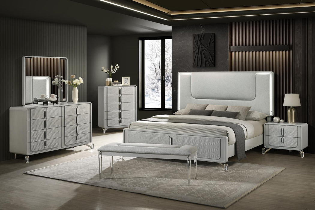 King Bed - Dresser - Mirror