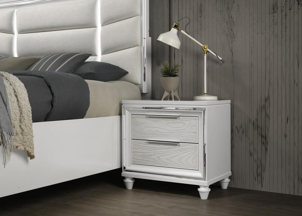 B027 Pale Almond Night Stand