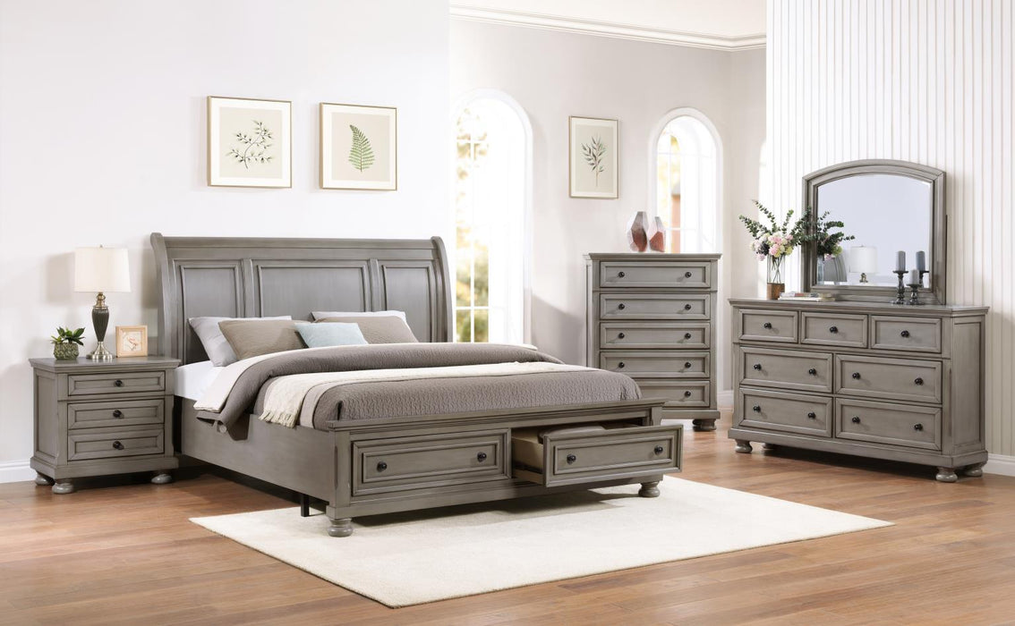 B070 Bed Frame-Dresser-Mirror-Chest-Nightstand