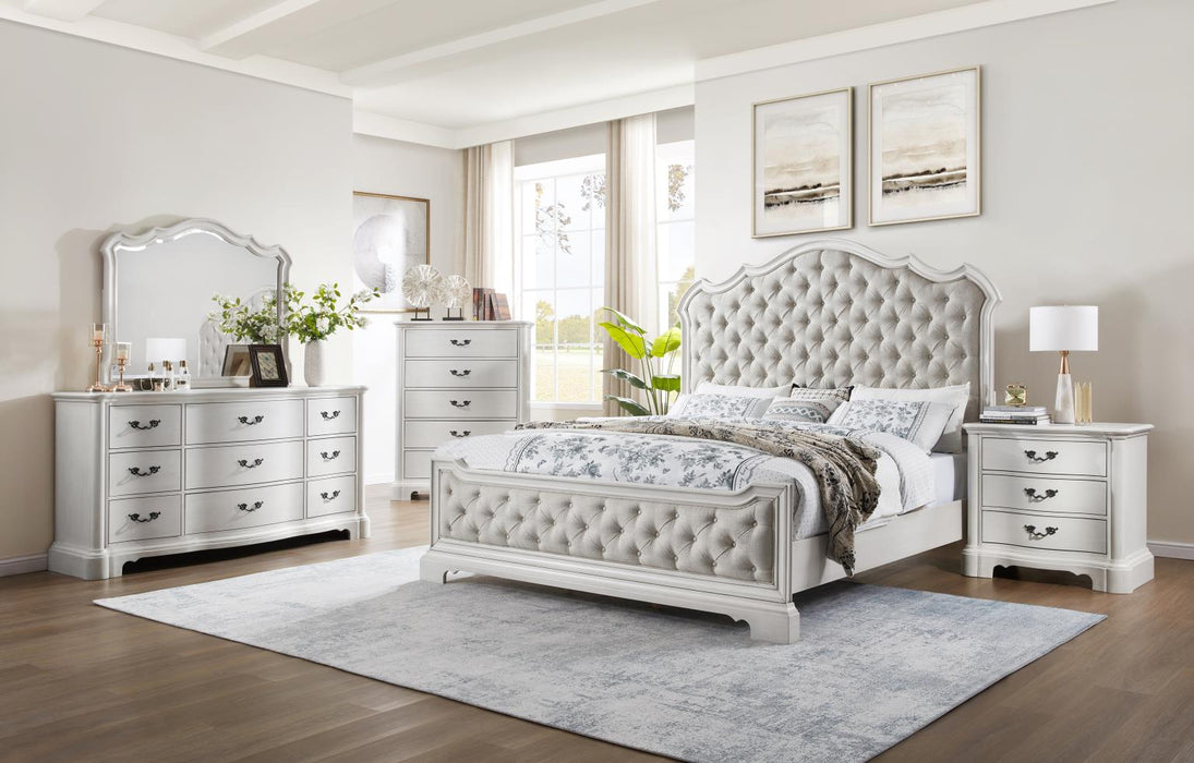 Queen Bed-Dresser-Mirror