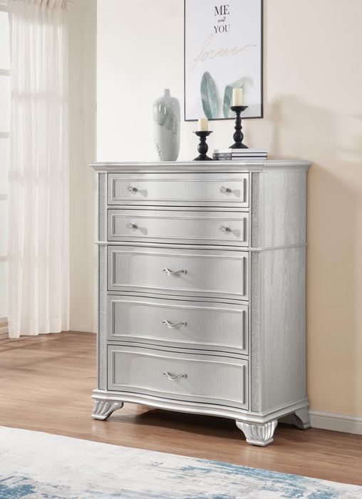 King Bed Frame - Dresser - Mirror - Chest - Nightstand
