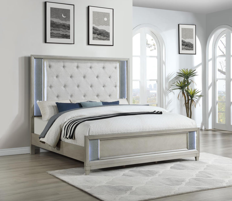 B090 Gray Bed
