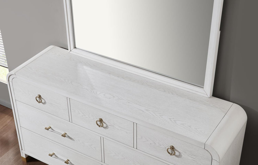 King Bed Frame - Dresser - Mirror - Chest - Nightstand