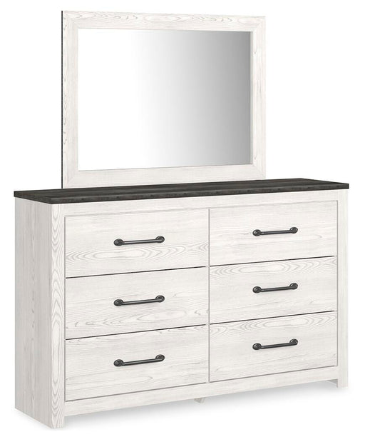Gerridan Dresser and Mirror - Golden Home Furniture 