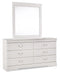 Anarasia Dresser and Mirror - Golden Home Furniture 