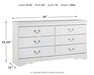 Anarasia Dresser - Golden Home Furniture 