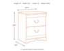 Anarasia Nightstand - Golden Home Furniture 