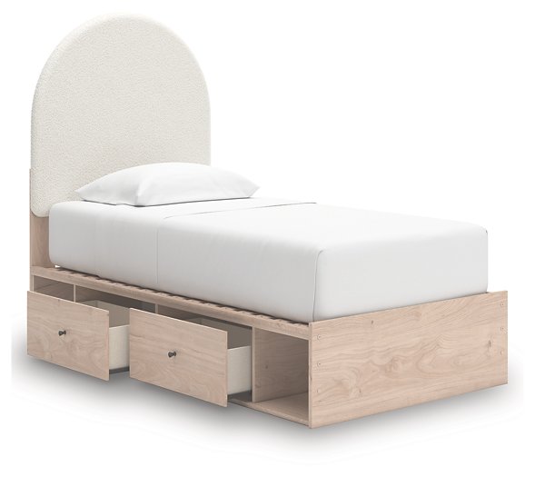 Arloster Upholstered Bed - Golden Home Furniture (Columbus, OH) - Multi Location