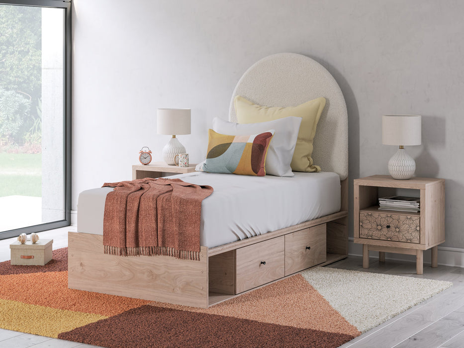 Arloster Upholstered Bed - Golden Home Furniture (Columbus, OH) - Multi Location
