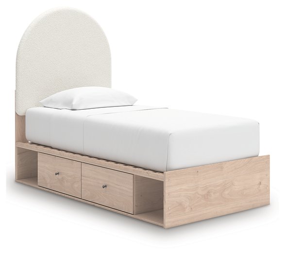 Arloster Upholstered Bed - Golden Home Furniture (Columbus, OH) - Multi Location