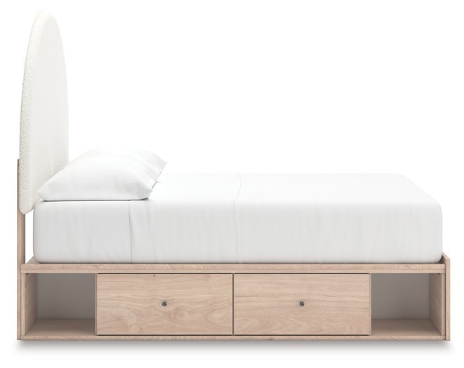 Arloster Upholstered Bed - Golden Home Furniture (Columbus, OH) - Multi Location