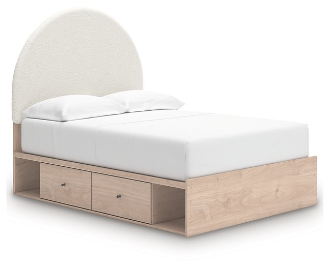 Arloster Upholstered Bed - Golden Home Furniture (Columbus, OH) - Multi Location