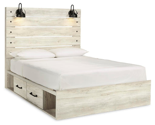 Cambeck Bed with 4 Storage Drawers - Golden Home Furniture 