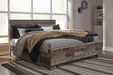 Derekson Bed with 2 Side Storage - Golden Home Furniture 