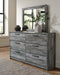 Baystorm Dresser and Mirror - Golden Home Furniture 