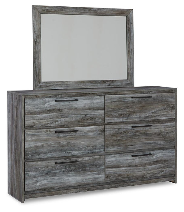 Baystorm Dresser and Mirror - Golden Home Furniture 