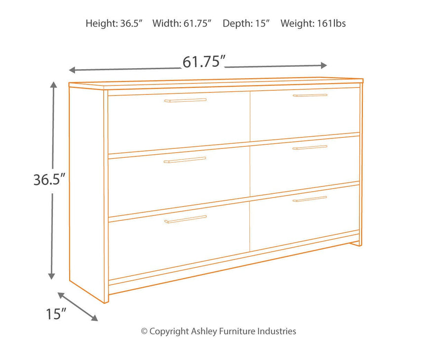 Baystorm Dresser - Golden Home Furniture 