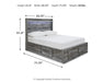 Baystorm Storage Bed - Golden Home Furniture 