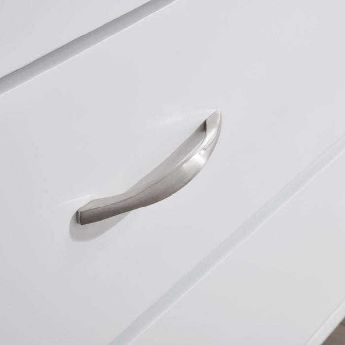 White Led Queen Bed