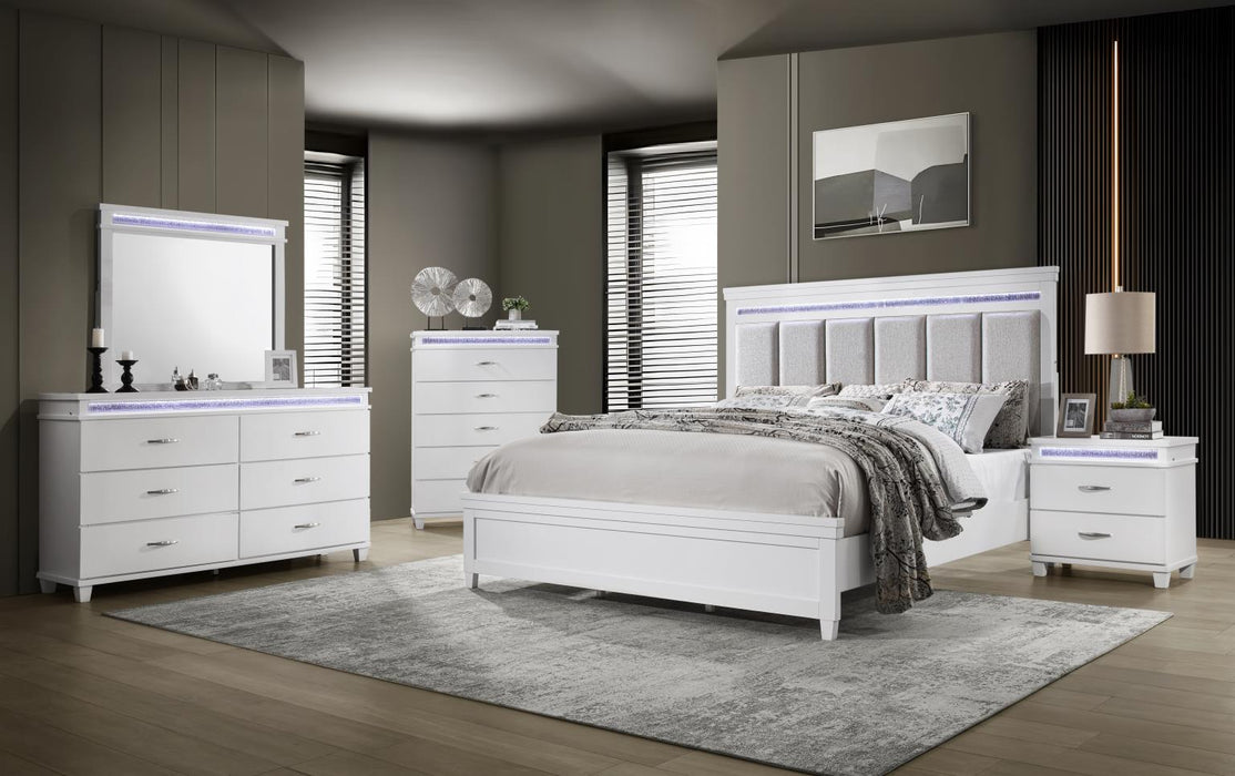 White Led Mirror