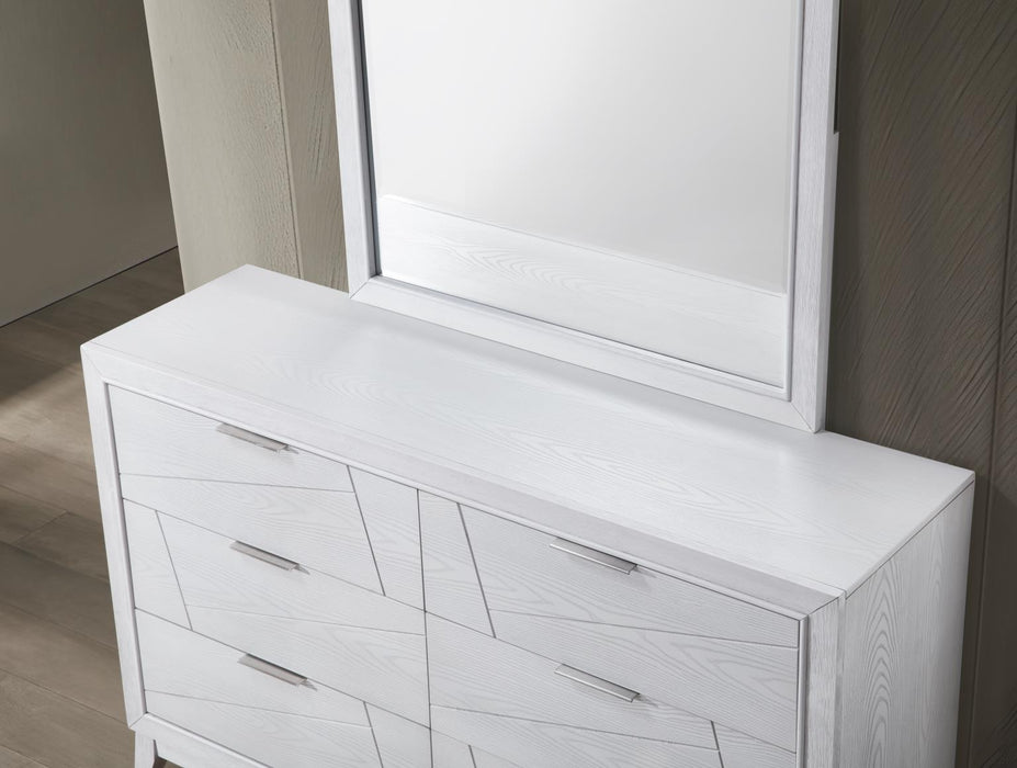 Mirror Antique White
