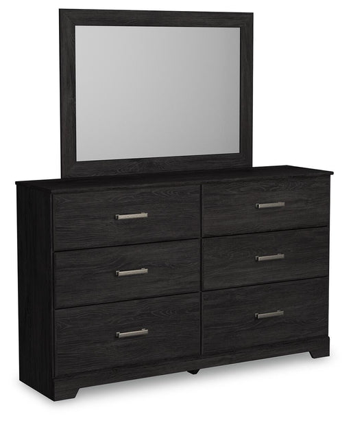 Belachime Dresser and Mirror - Golden Home Furniture 