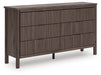 Pamytta Dresser and Mirror - Golden Home Furniture 