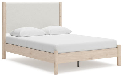 Cadmori Upholstered Bed - Golden Home Furniture 