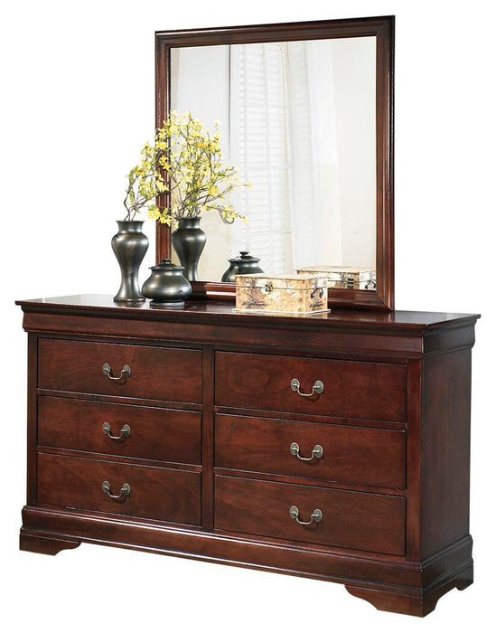 Alisdair Dresser and Mirror - Golden Home Furniture 