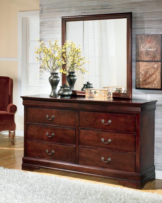Alisdair Dresser and Mirror - Golden Home Furniture 