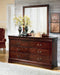 Alisdair Dresser and Mirror - Golden Home Furniture 