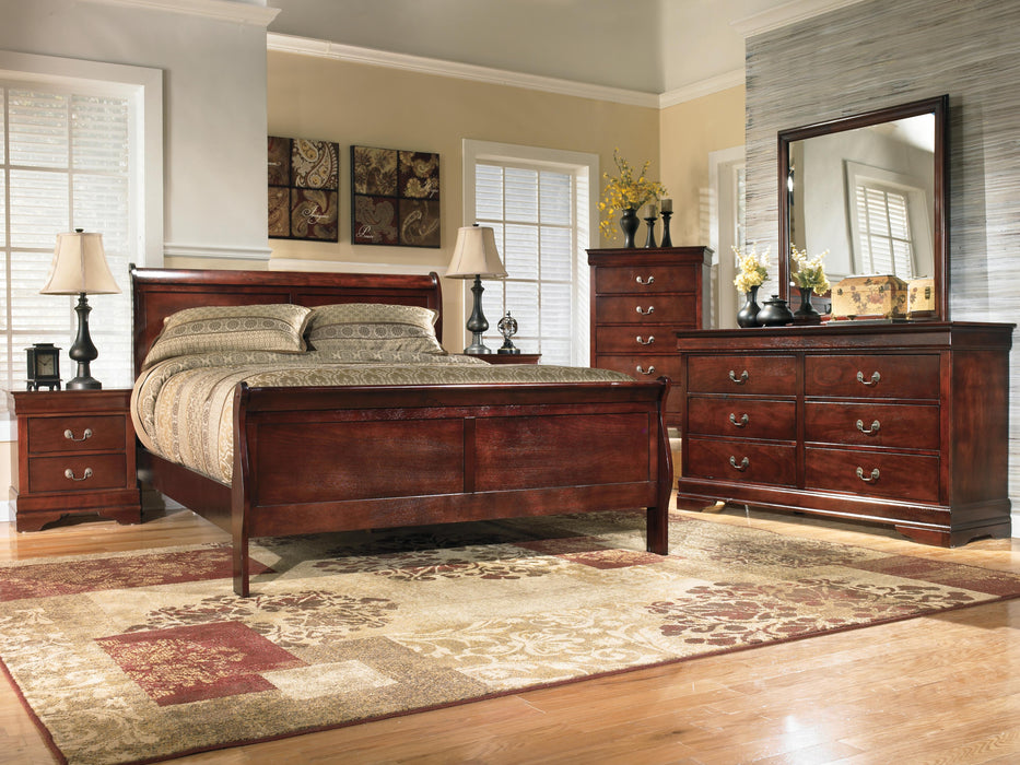 Alisdair Dresser and Mirror - Golden Home Furniture 