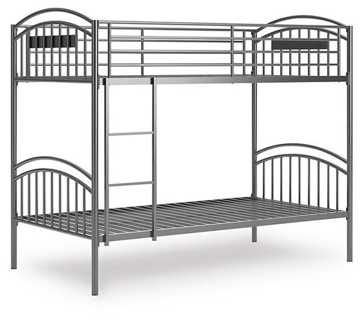 Lanceburg Bunk Bed with Ladder - Golden Home Furniture (Columbus, OH) - Multi Location