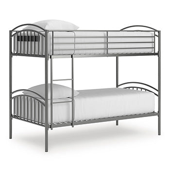 Lanceburg Bunk Bed with Ladder - Golden Home Furniture (Columbus, OH) - Multi Location