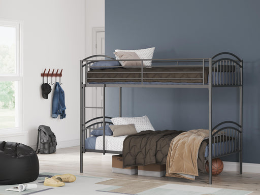 Lanceburg Bunk Bed with Ladder - Golden Home Furniture 