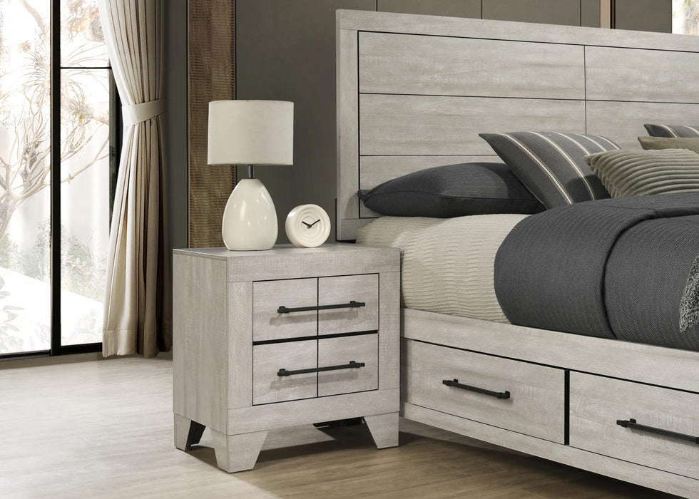 Dusty Gray Oak Night Stand