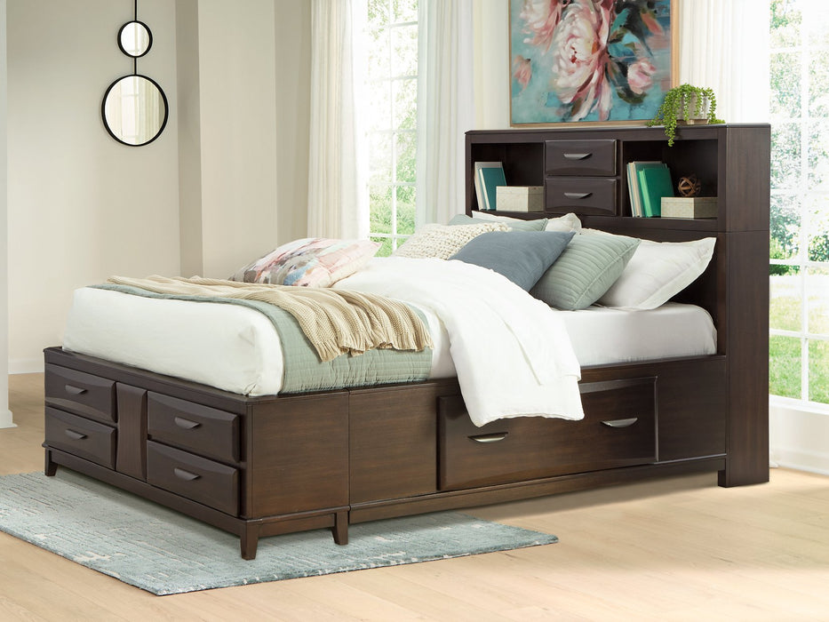 Vanmore Storage Bed - Golden Home Furniture 