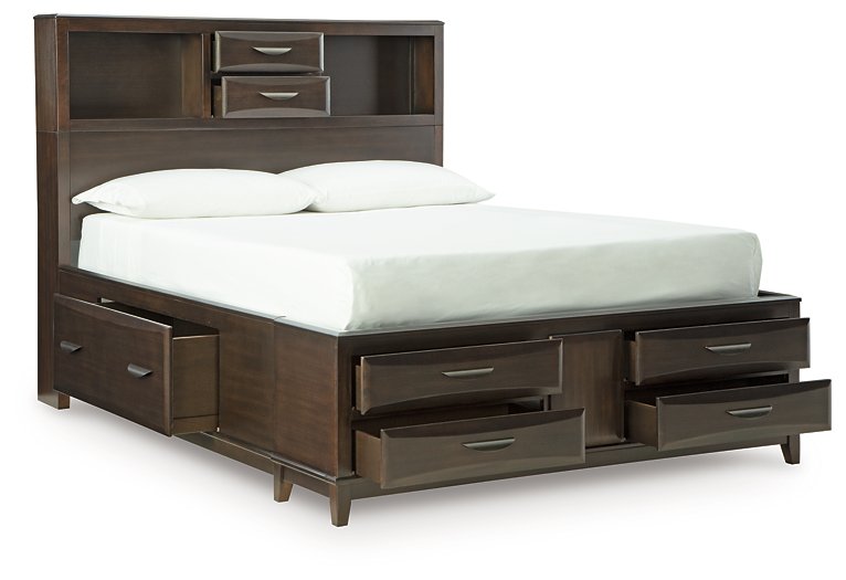 Vanmore Storage Bed - Golden Home Furniture 