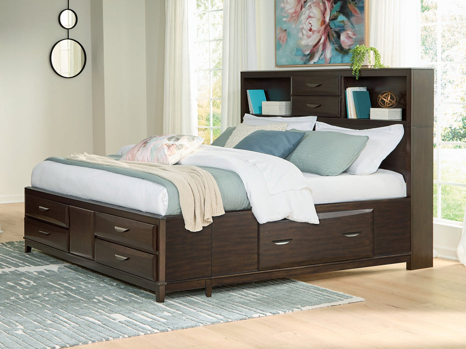 Vanmore Storage Bed - Golden Home Furniture 