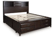 Vanmore Storage Bed - Golden Home Furniture 